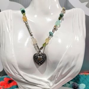 VERY RARE BRIGHTON AMERICAN HERO NECKLACE " Share..."